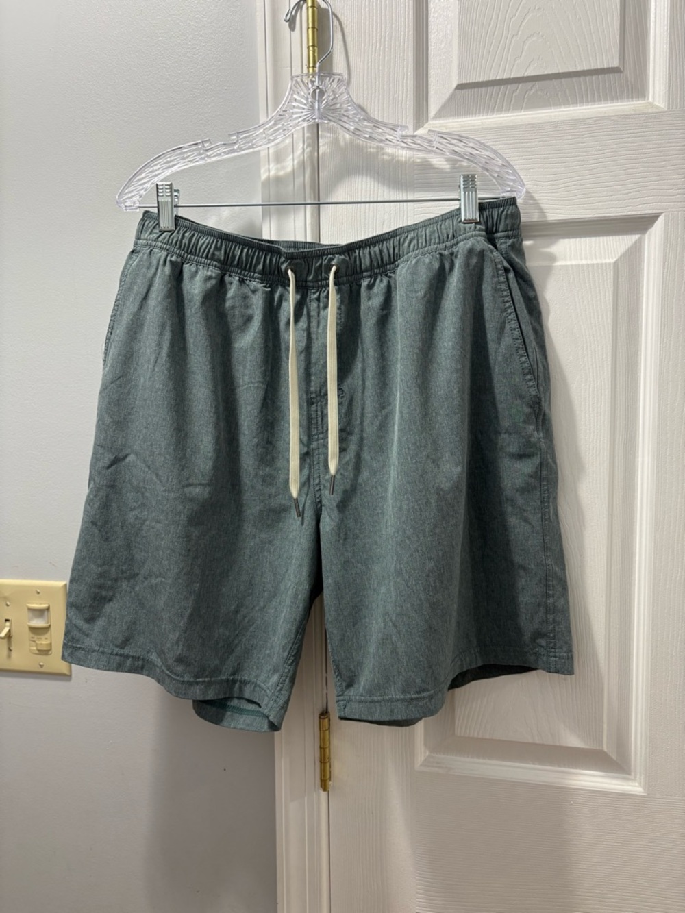 Fair Harbor The One Lined 7.5” Shorts Men’s Size XXL Green